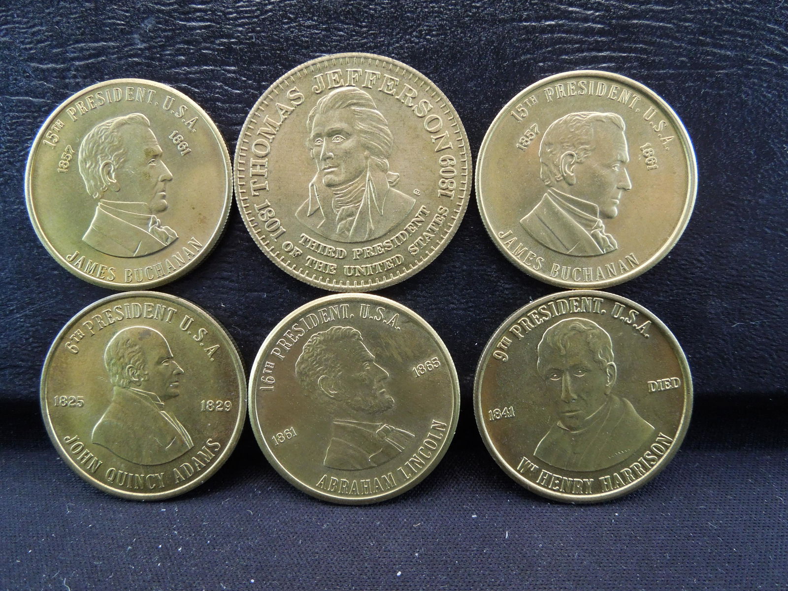 (6) UNC US PRESIDENTS (THOMAS JEFFERSON/ABRAHAM (1 of 2)