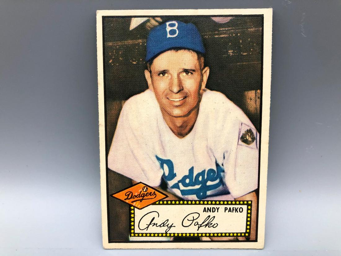1952 Topps Andy Pafko #1 Iconic Card and Set (1 of 2)