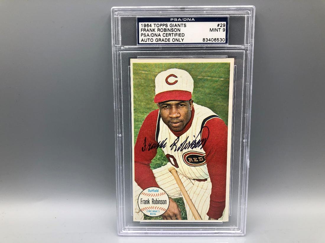 1964 Topps Giants Frank Robinson PSA/DNA Certified Mint (1 of 2)