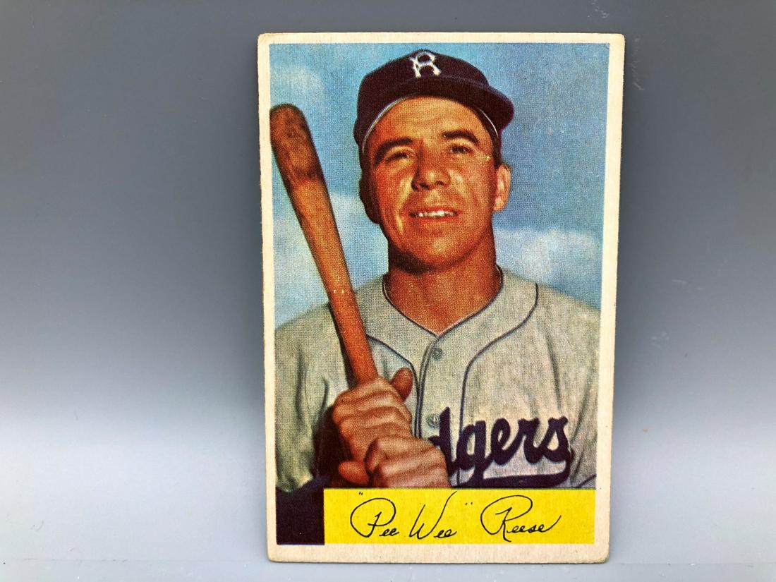 1954 Bowman Pee Wee Reese #58 HOF (1 of 2)