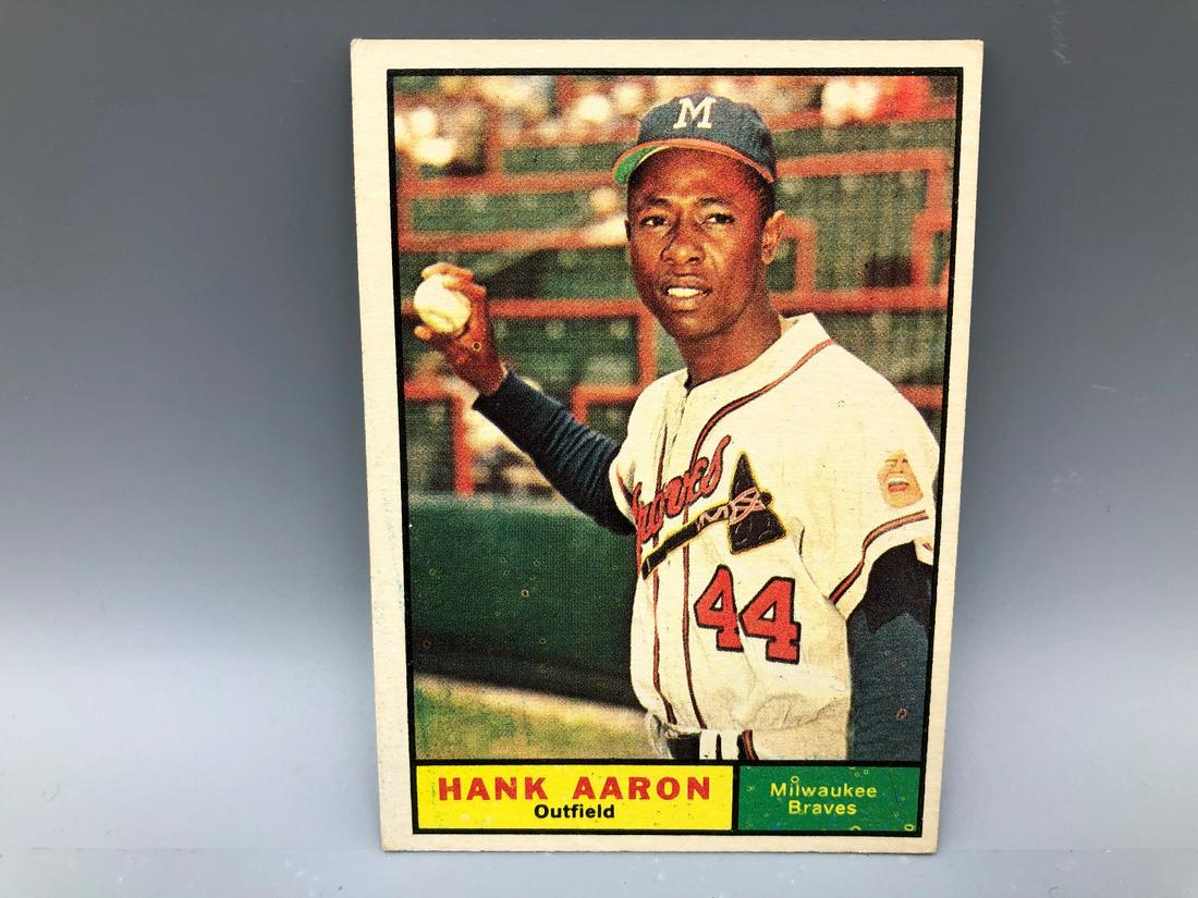 1961 Topps Hank Aaron #415 HOF (1 of 2)