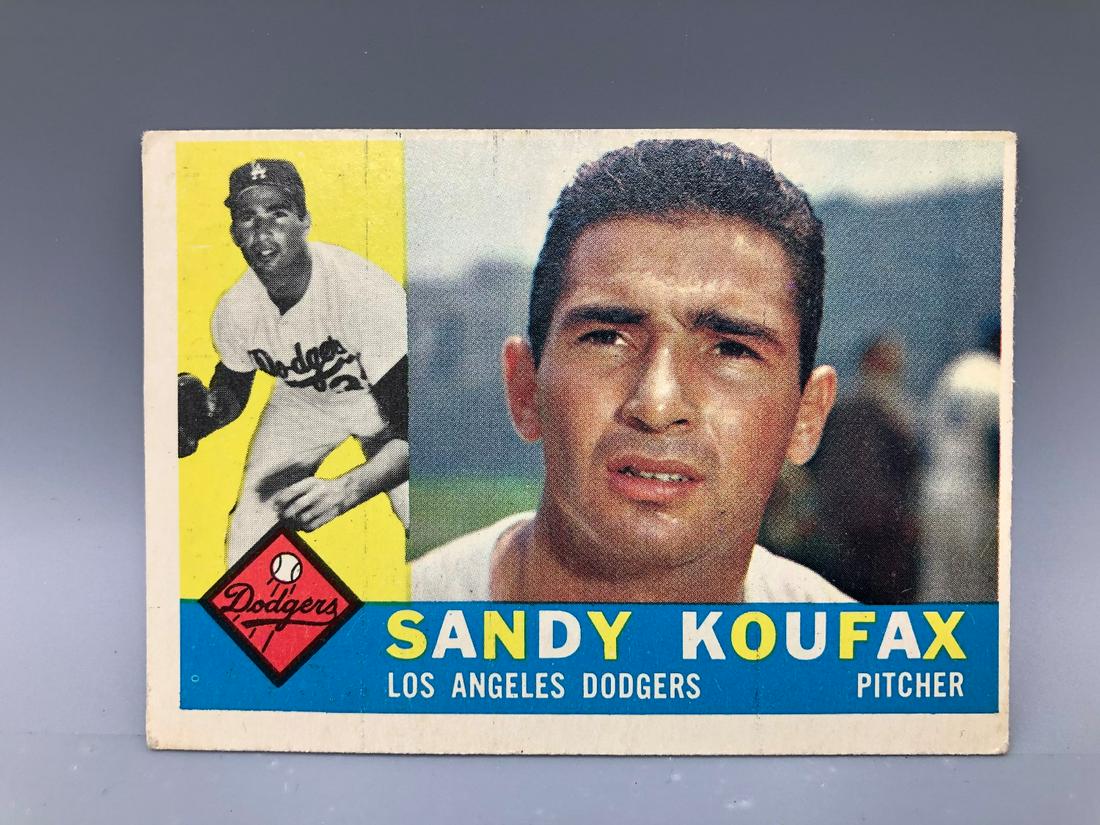 1960 Topps Sandy Koufax #343 HOF (1 of 2)