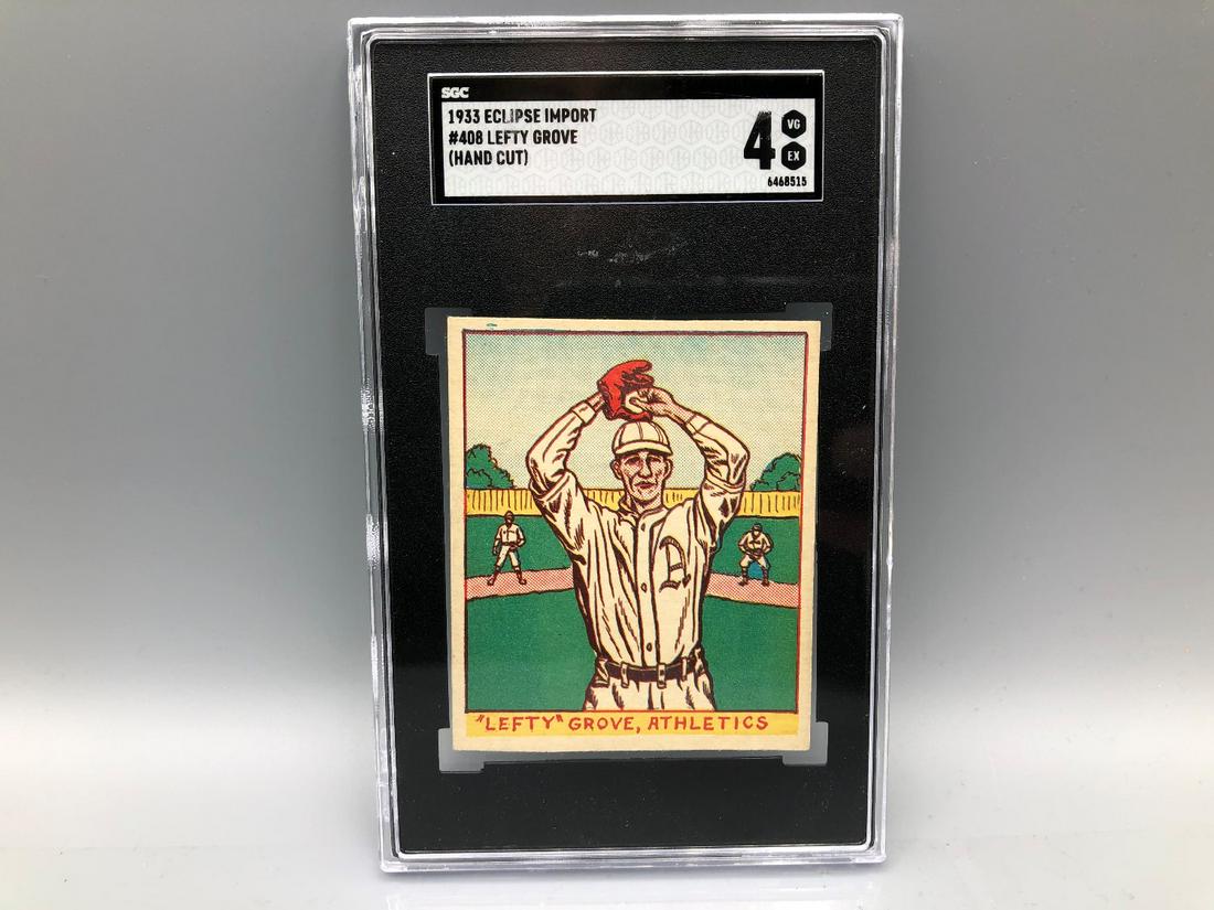 1933 Eclipse Import Lefty Grove #408 SGC 4 VG/EX HOF (1 of 2)