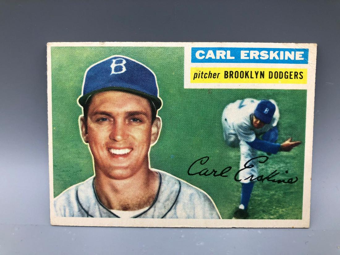 1956 Topps Carl Erskine #233 (1 of 2)