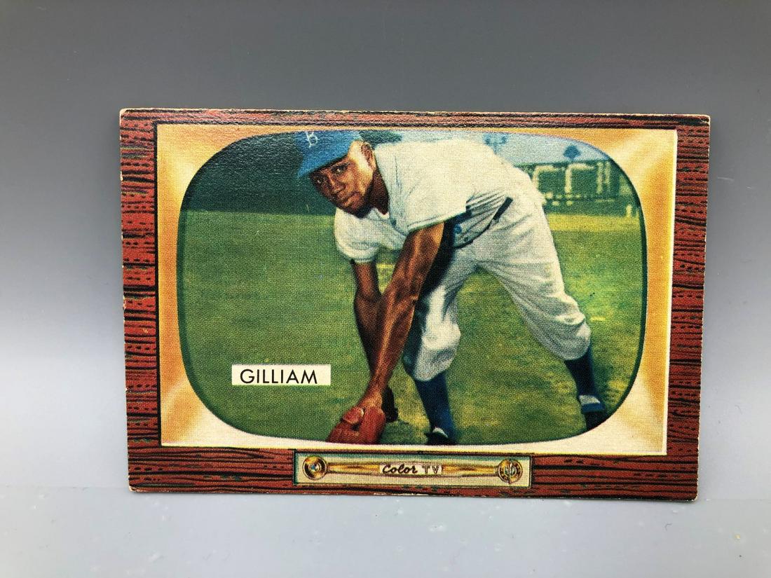 1955 Bowman Jim Gilliam #98 (1 of 2)