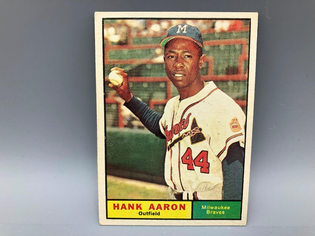 1961 Topps Hank Aaron #415 HOF (1 of 2)