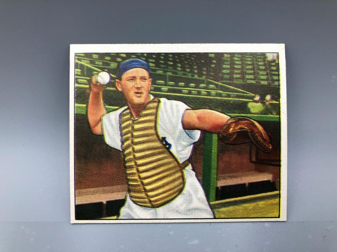 1950 Bowman Bruce Edwards #165: 1950 Bowman Bruce Edwards #165