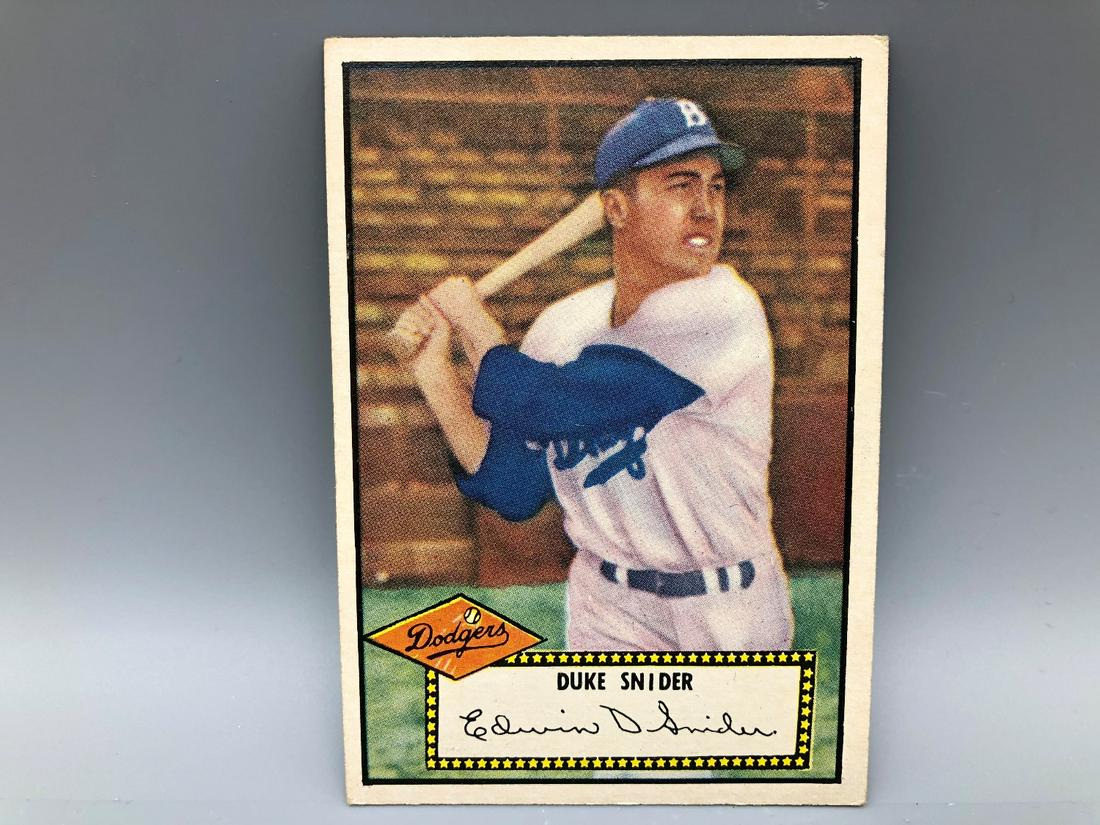 1952 Topps Duke Snider #37 HOF (1 of 2)