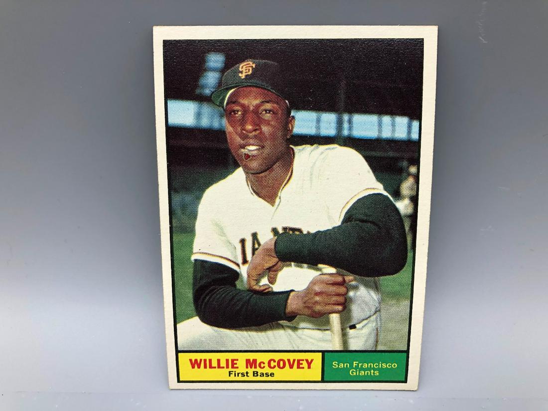 1961 Topps Willie McCovey #517 HOF: 1961 Topps Willie McCovey #517 HOF