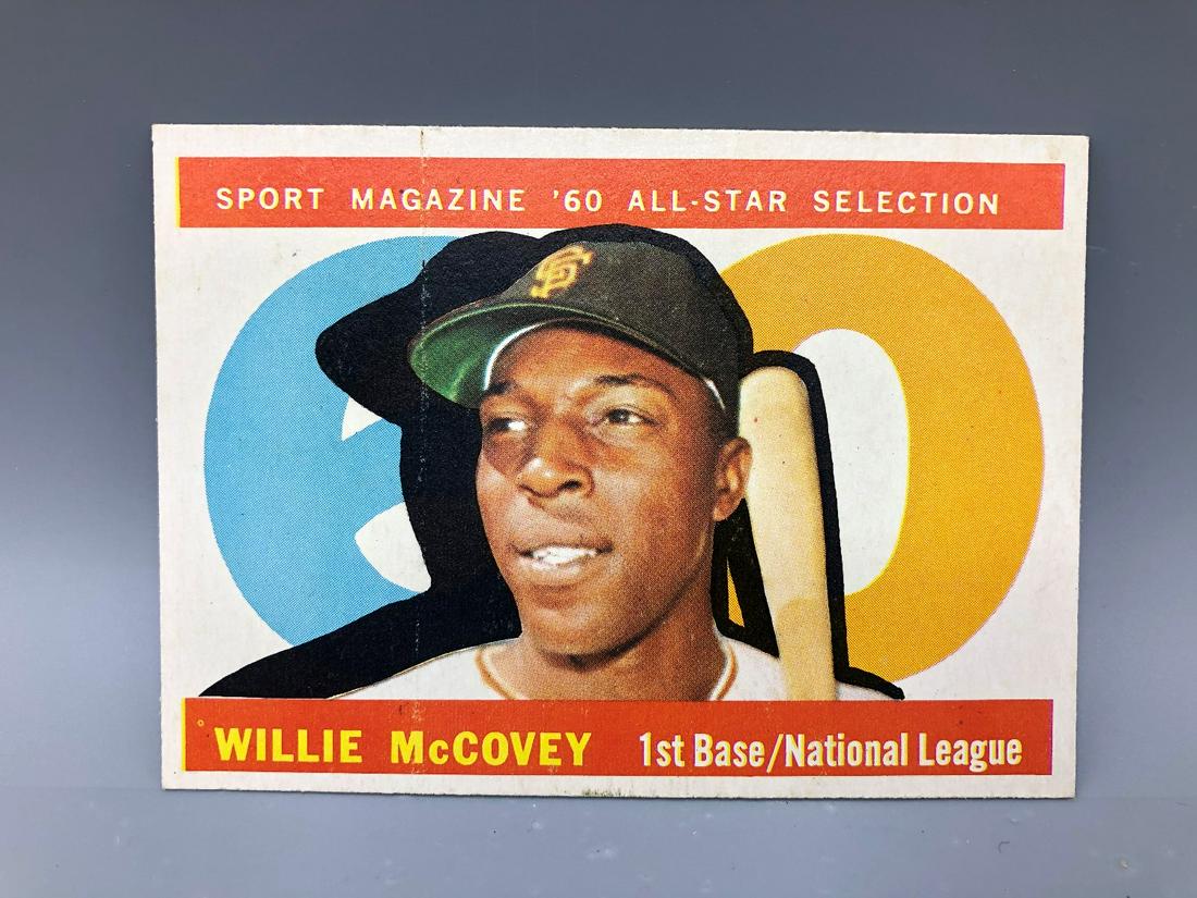 1960 Topps Willie McCovey #554: 1960 Topps Willie McCovey #554