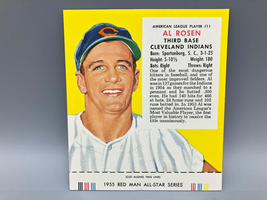 1955 Red Man Al Rosen #11 (1 of 2)