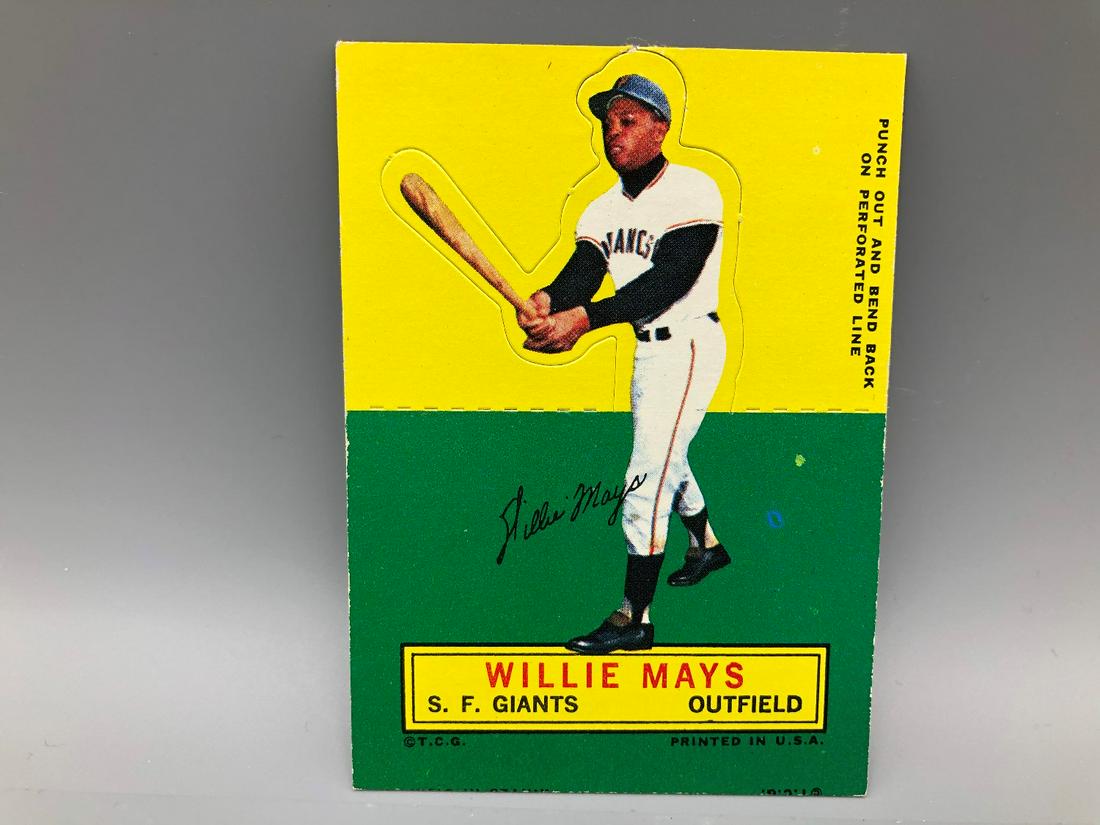 1964 Topps Stand Up Willie Mays HOF (1 of 2)