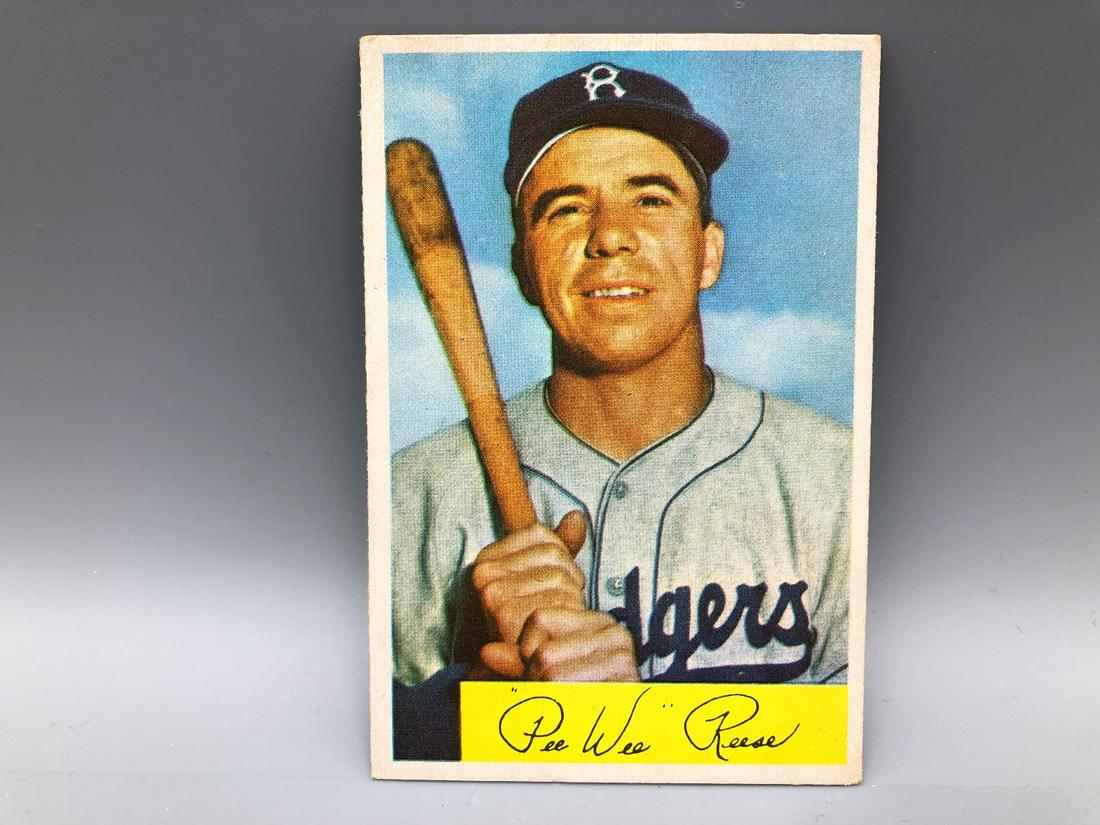 1954 Bowman Pee Wee Reese #58 HOF (1 of 2)