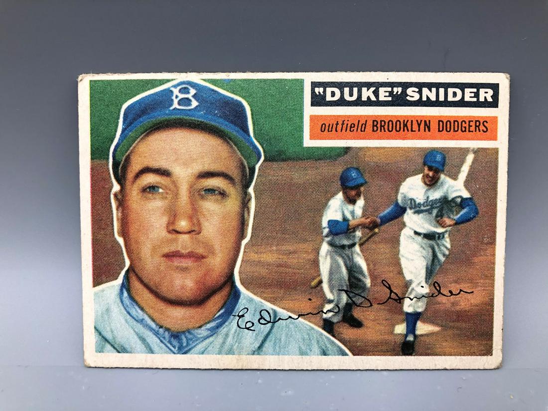 1956 Topps Duke Snider #150 HOF (1 of 2)