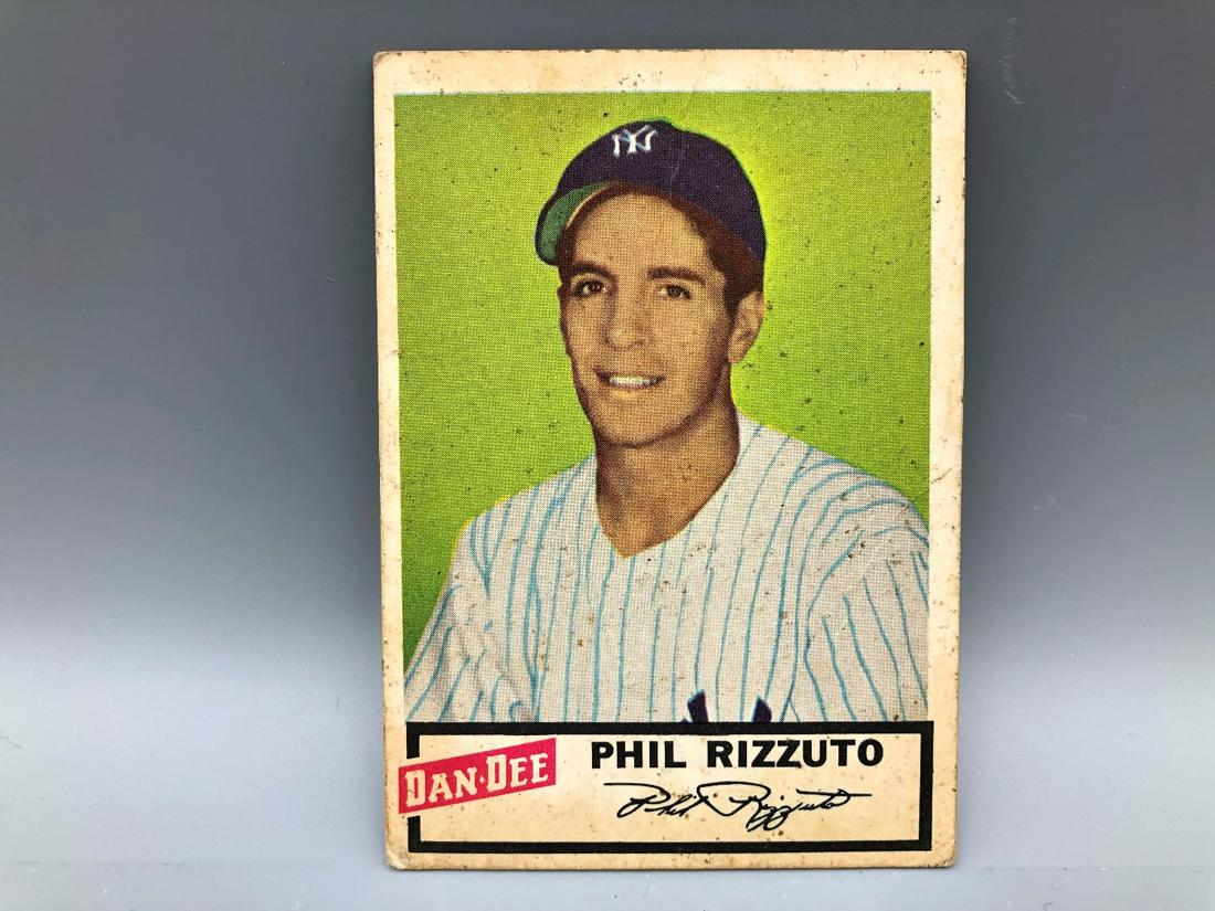 1954 Dan Dee Phil Rizzuto HOF (1 of 2)