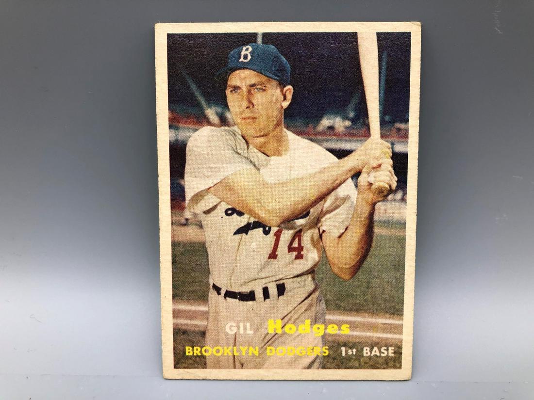 1957 Topps Gil Hodges #80 (1 of 2)