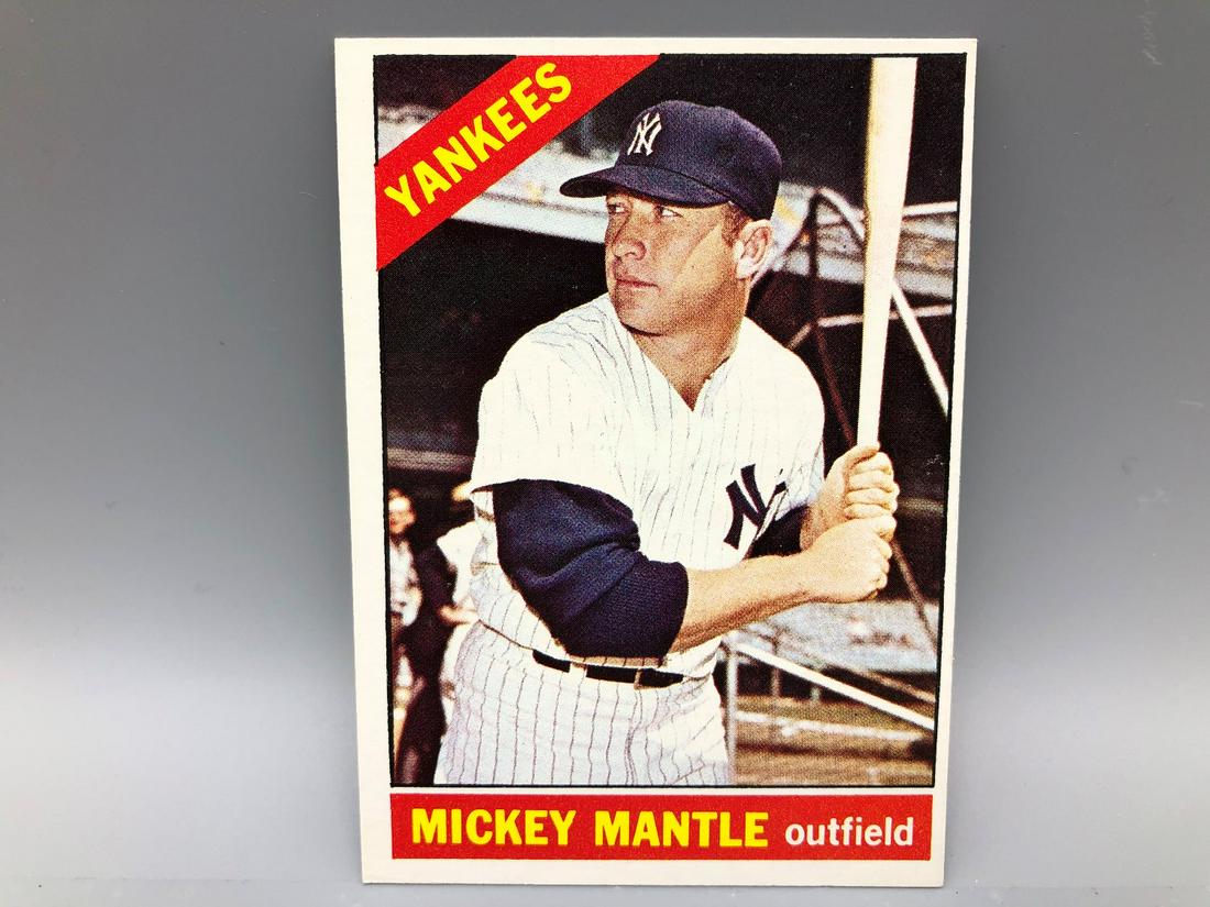 1966 Topps Mickey Mantle #50 Big Look - May be very (1 of 2)