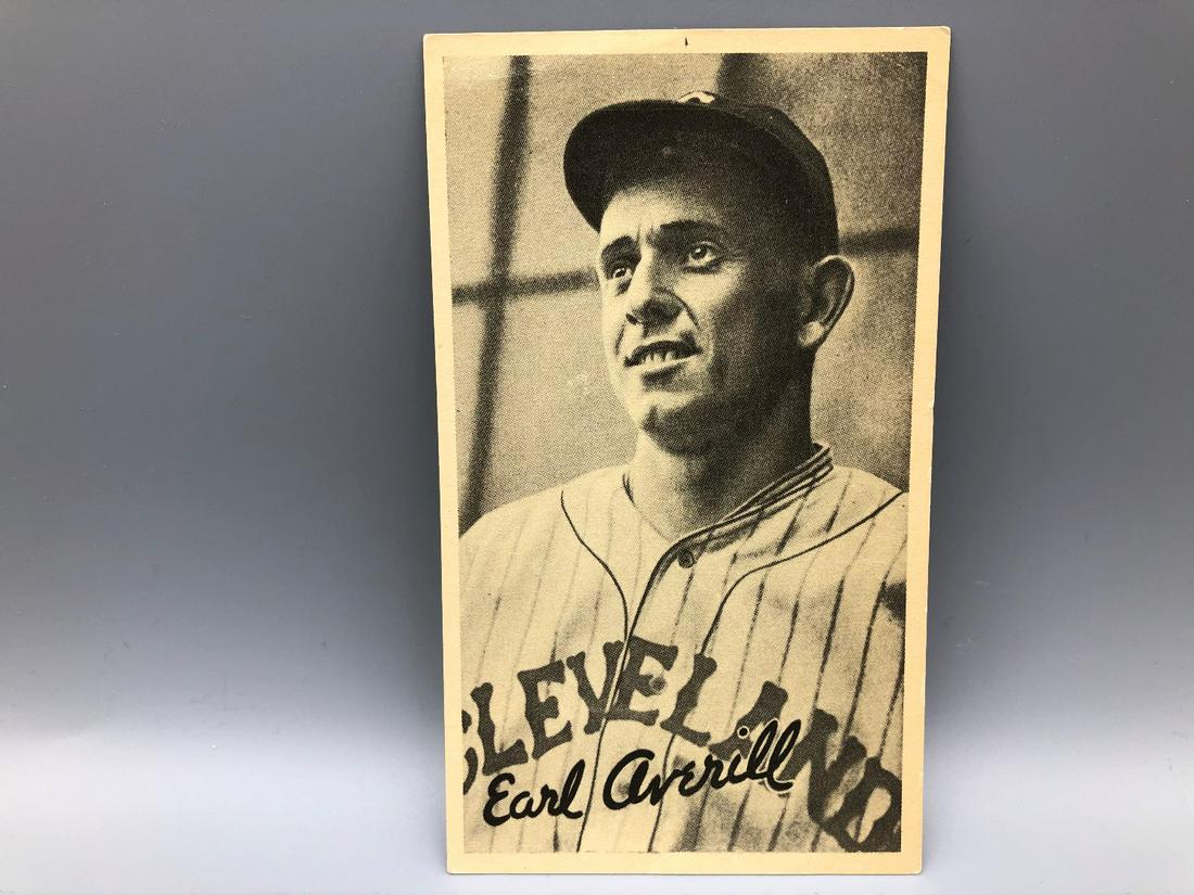 1936 Goudey Wide Pen Earl Averill HOF (1 of 2)