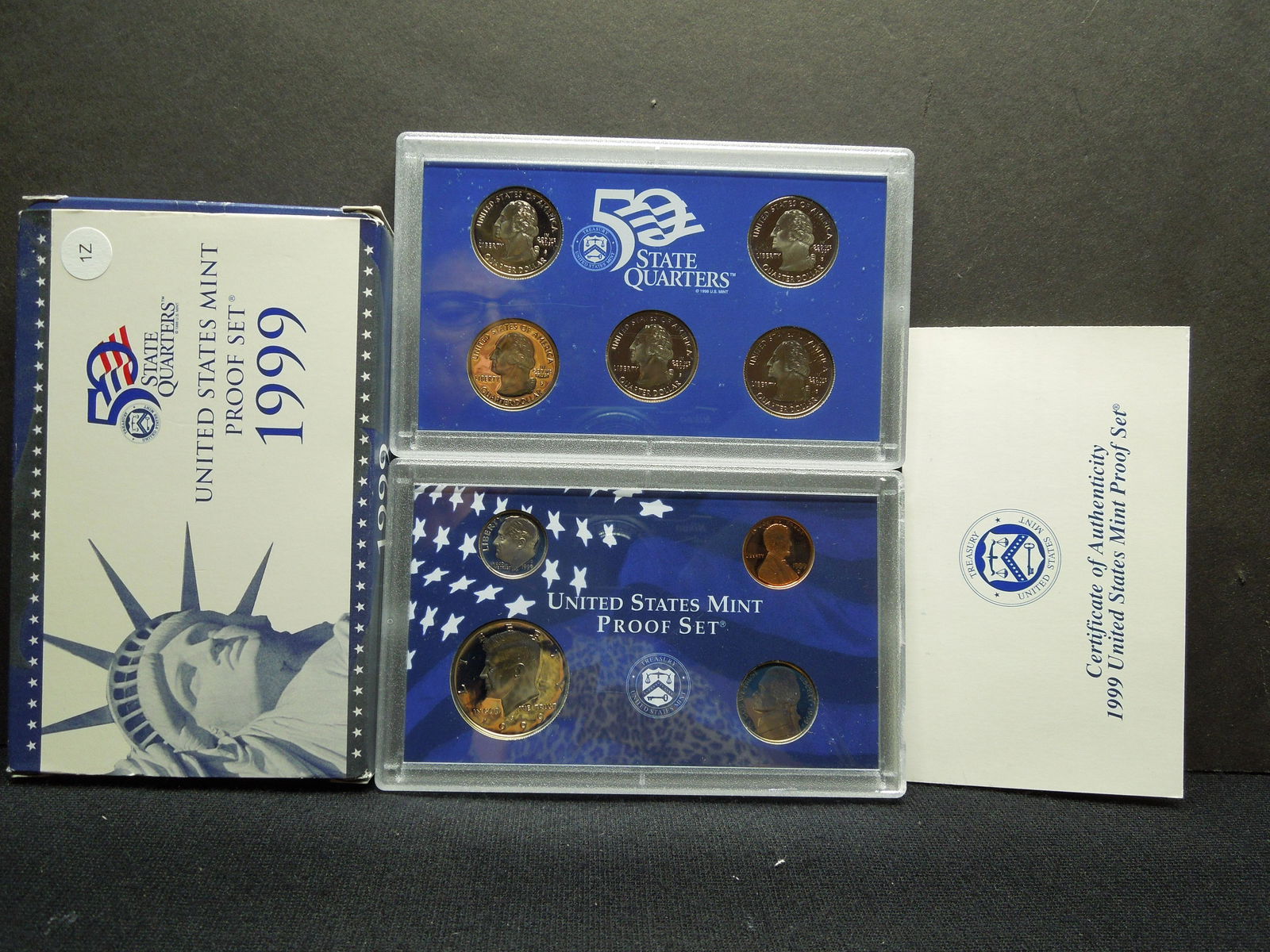1999 US Mint UNC Proof Set (1 of 6)