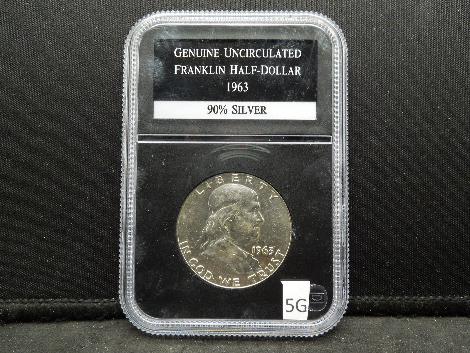1963-D Franklin Half Dollar - 90% Silver - HIGH GRADE (1 of 4)