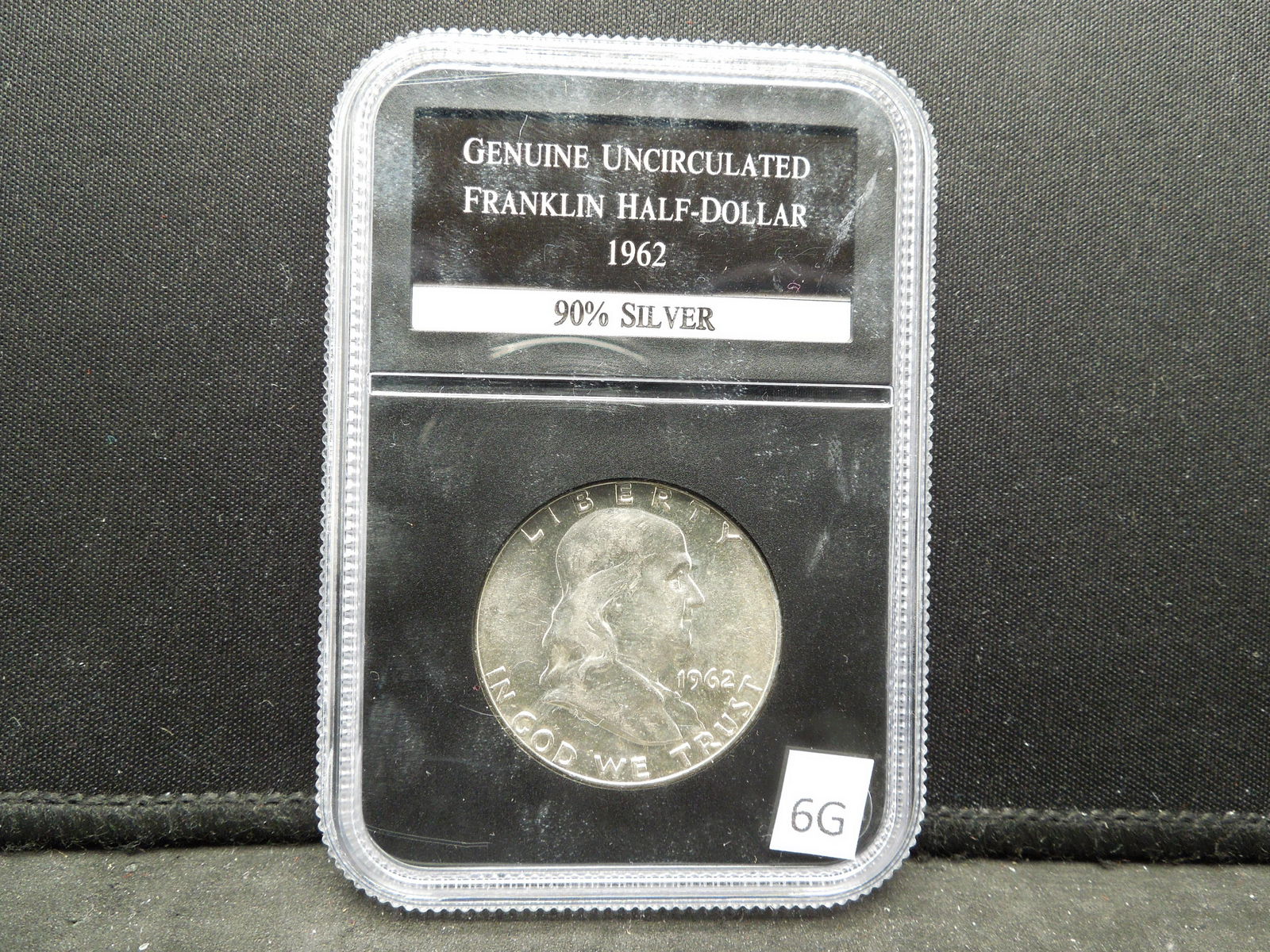 1962-P Franklin Half Dollar - 90% Silver - HIGH GRADE (1 of 4)