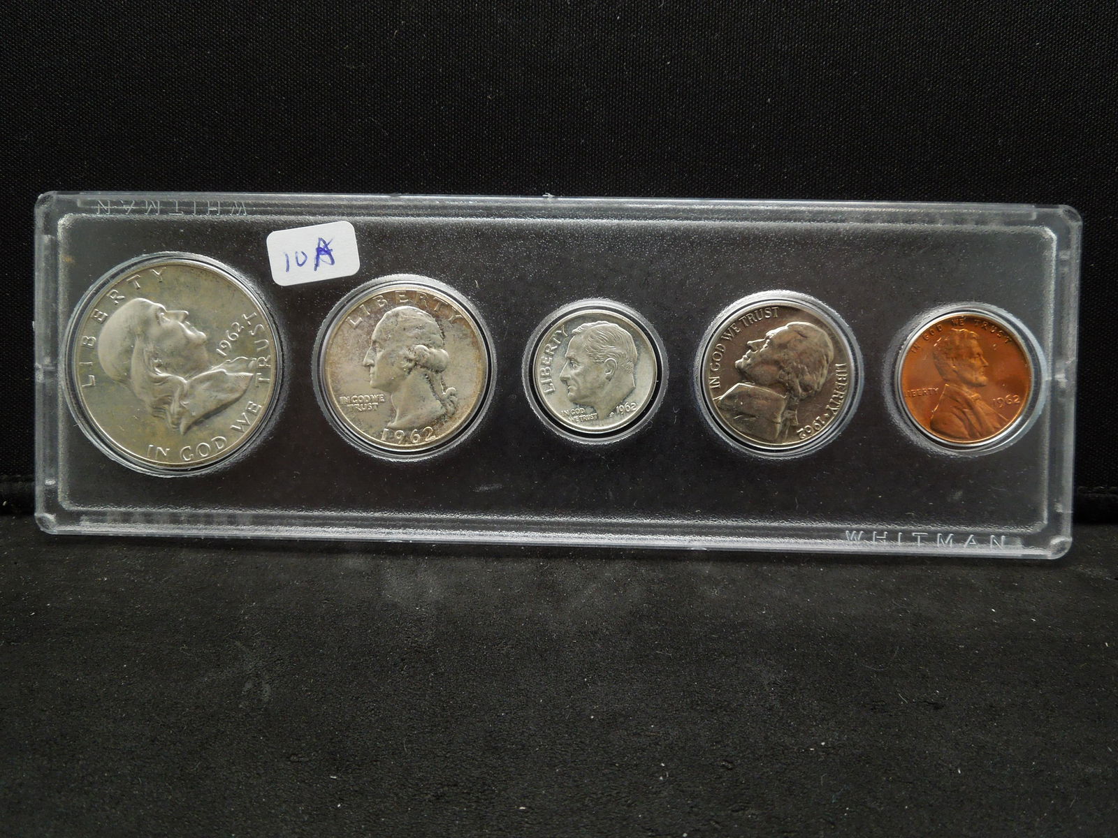 1962 Year Set in Whitman Holder.  Brilliant (1 of 6)
