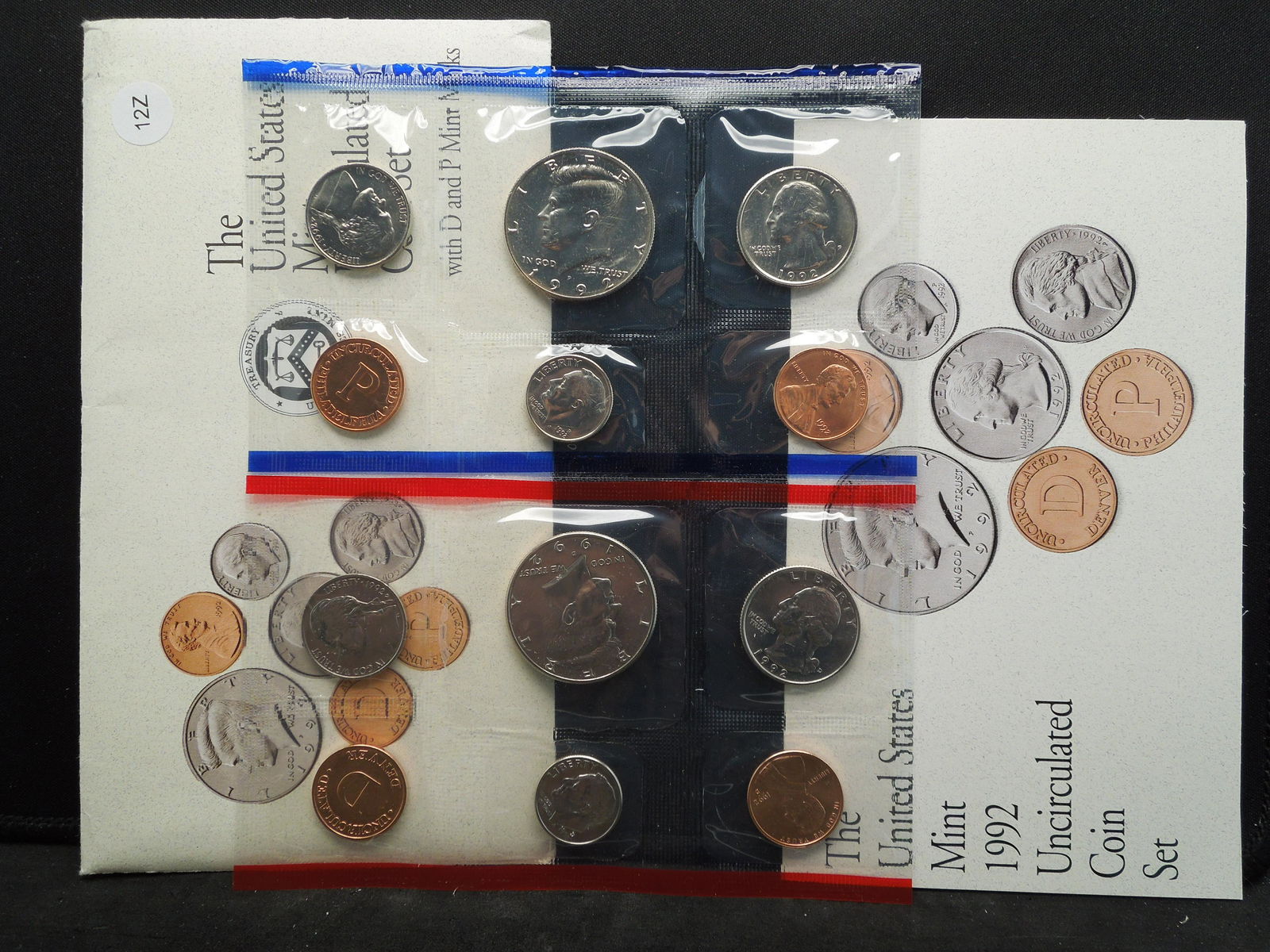 1992 PD US Mint UNC Year Set (1 of 6)