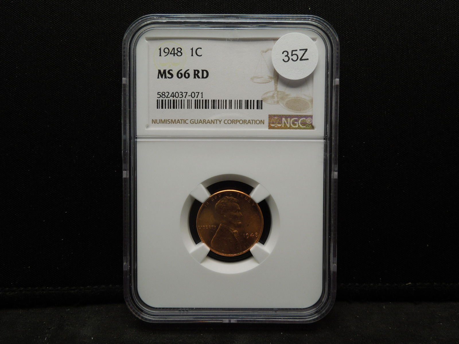 1948 Wheat Cent NGC MS66 RD (1 of 4)