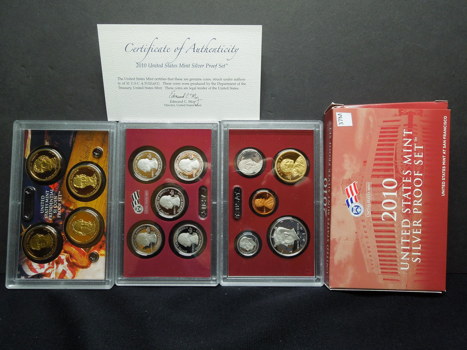 2010 Silver United States Mint 14-Coin Silver Proof (1 of 7)