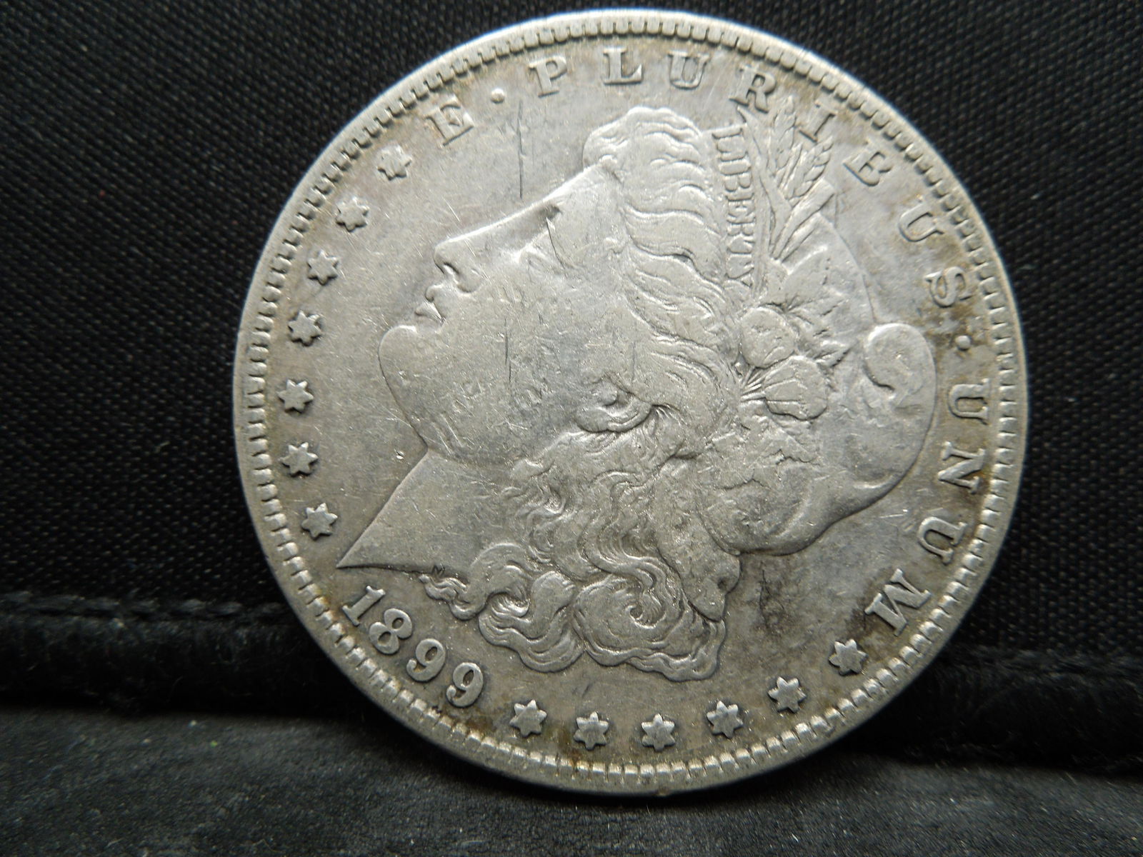 1899-S Semi-Key Date Morgan Silver Dollar. (1 of 2)