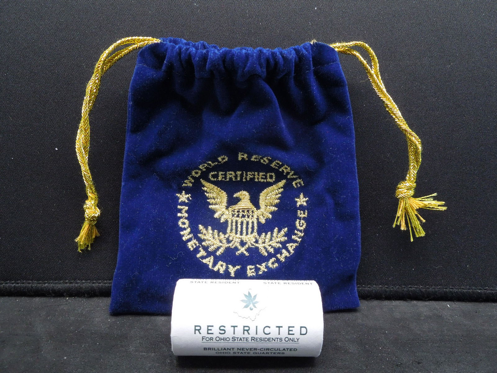 2002 Ohio State Quarters In UNC Roll (1 of 4)