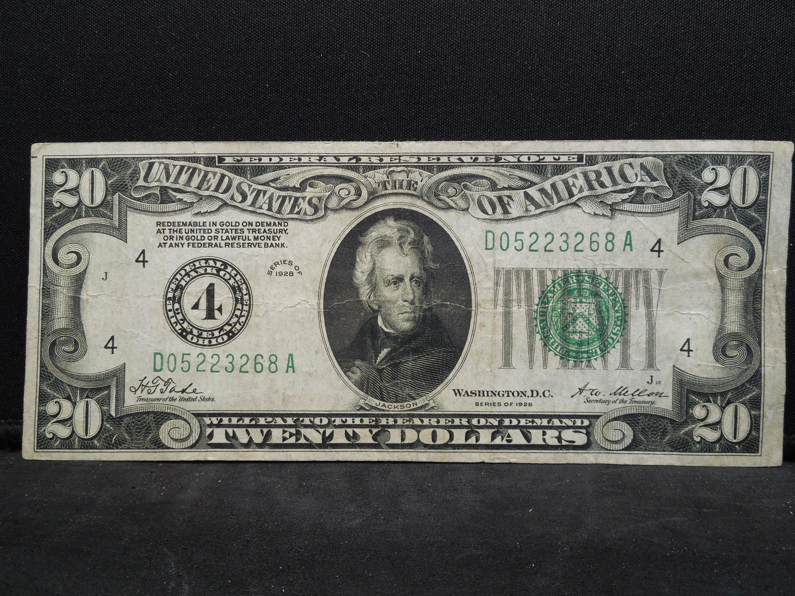 1928 Twenty Dollar Note (1 of 3)