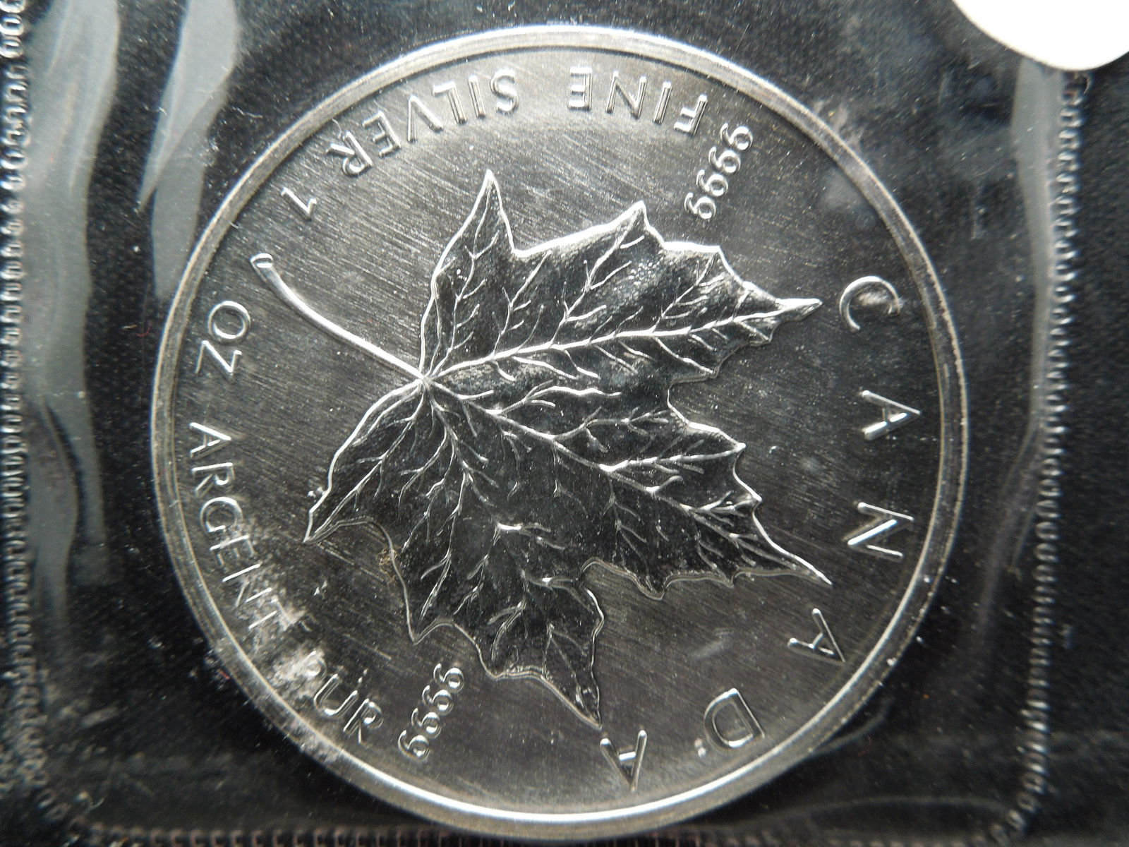 1989 Canada .999 Silver Five Dollar Coin (1 of 2)
