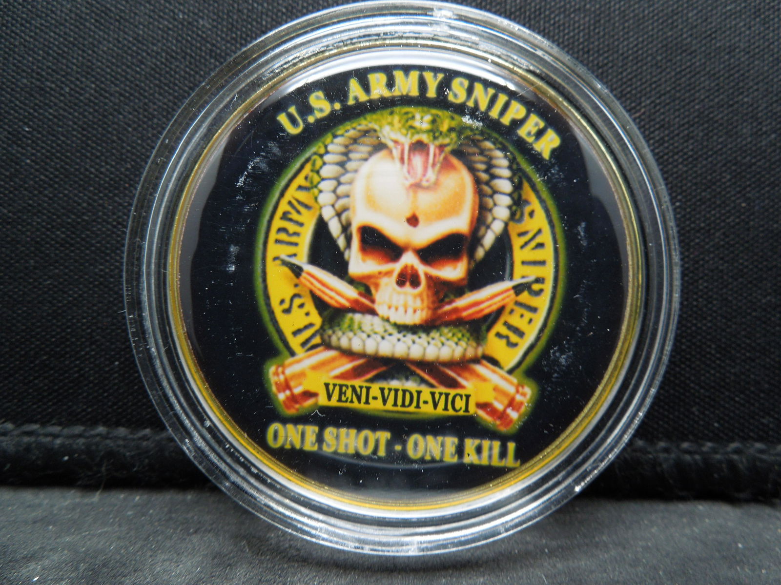 (US ARMY/ONE SHOT-ONE KILL) NOVELTY ITEM (1 of 2)