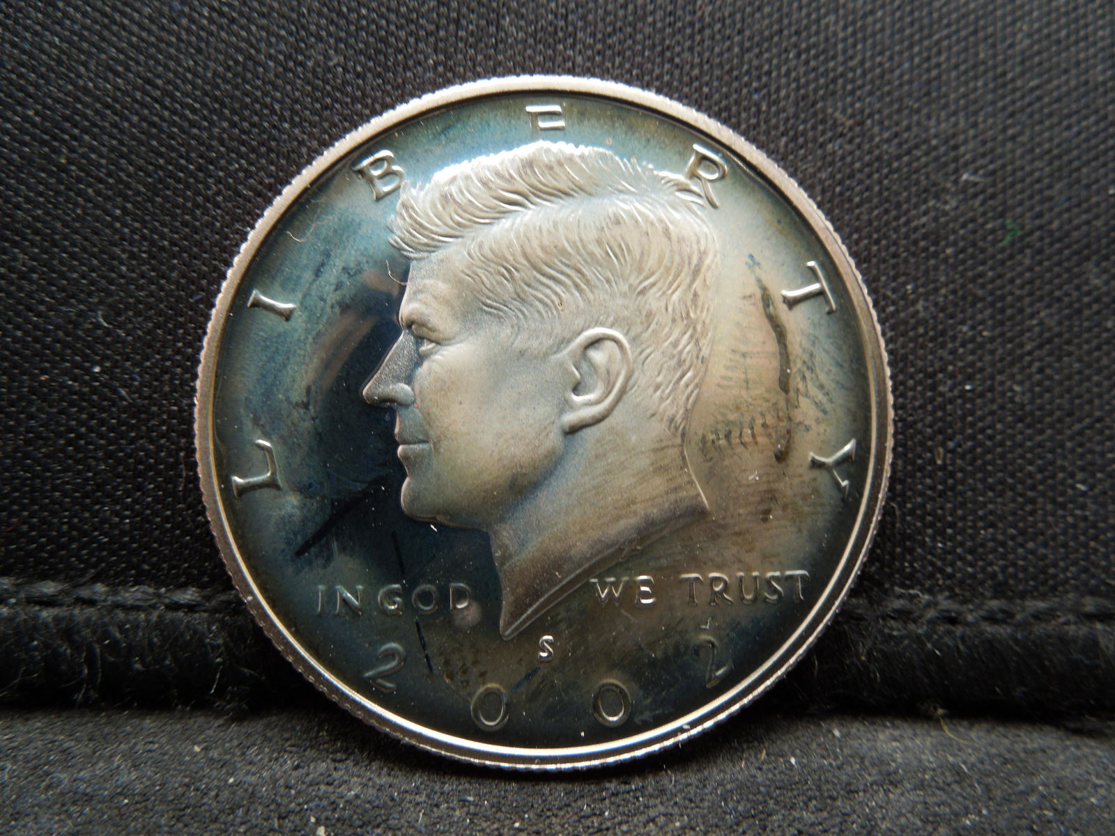 2002-S United States Proof Kennedy Half Dollar. (1 of 2)