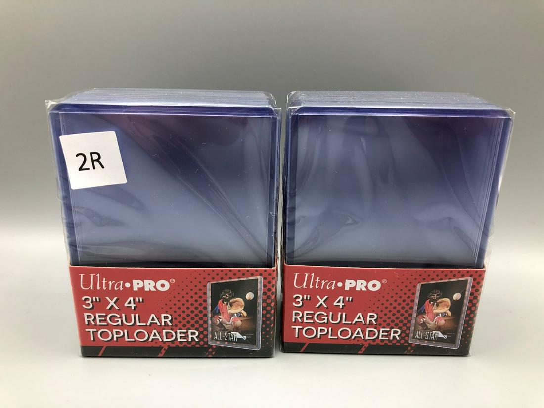 Ultra Pro 3" x 4" Regular Card Top Loaders Lot of 2 (1 of 3)