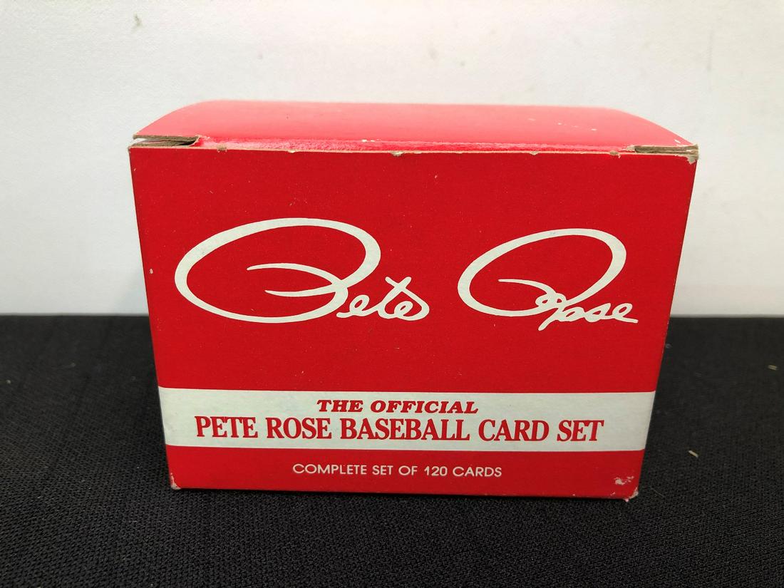 1985 Topps Pete Rose Commemorative Baseball Card Set (1 of 1)