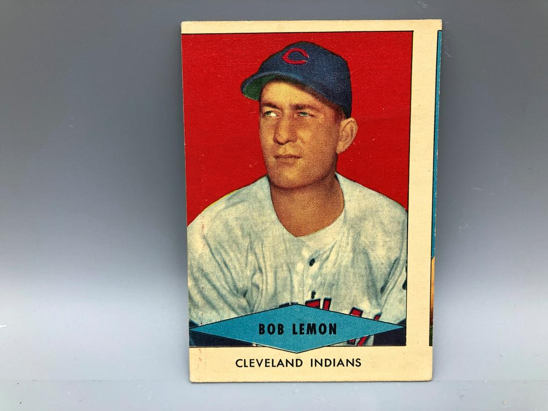 1954 Red Heart Bob Lemon HOF: 1954 Red Heart Bob Lemon HOF