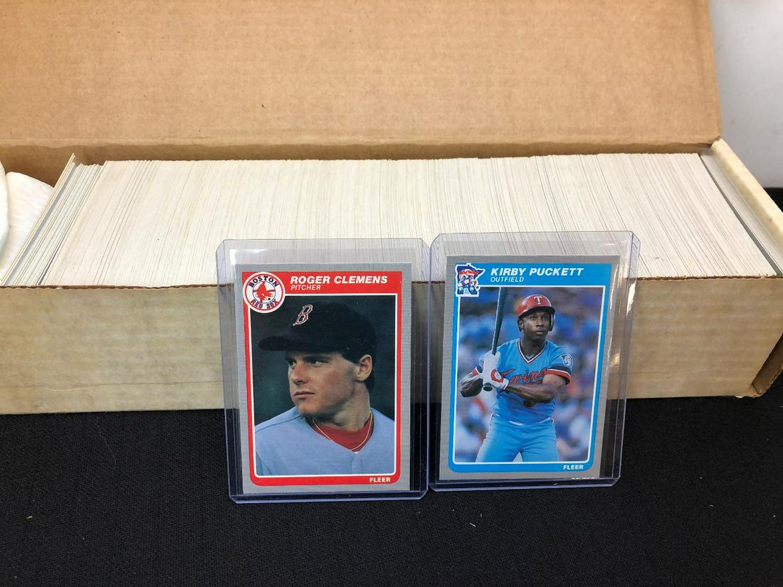 1985 Fleer Baseball Complete Set - Roger Clemens & (1 of 3)