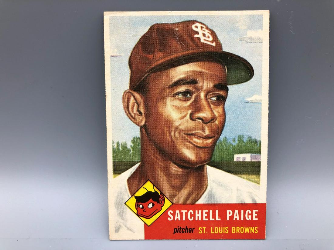 1953 Topps Satchell Paige #220 HOF (1 of 3)