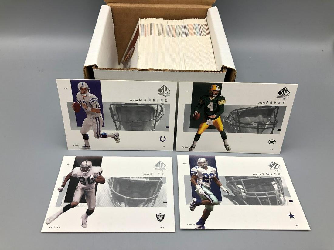 2001 SP Authentic Football Base Set #1-90 - Peyton (1 of 2)