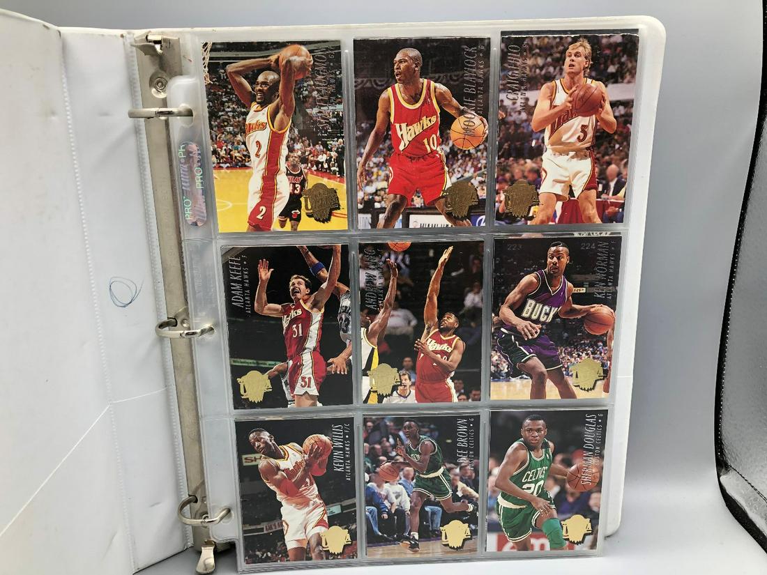1994-95 Fleer Ultra Basketball Set In Binder - Jason (1 of 12)