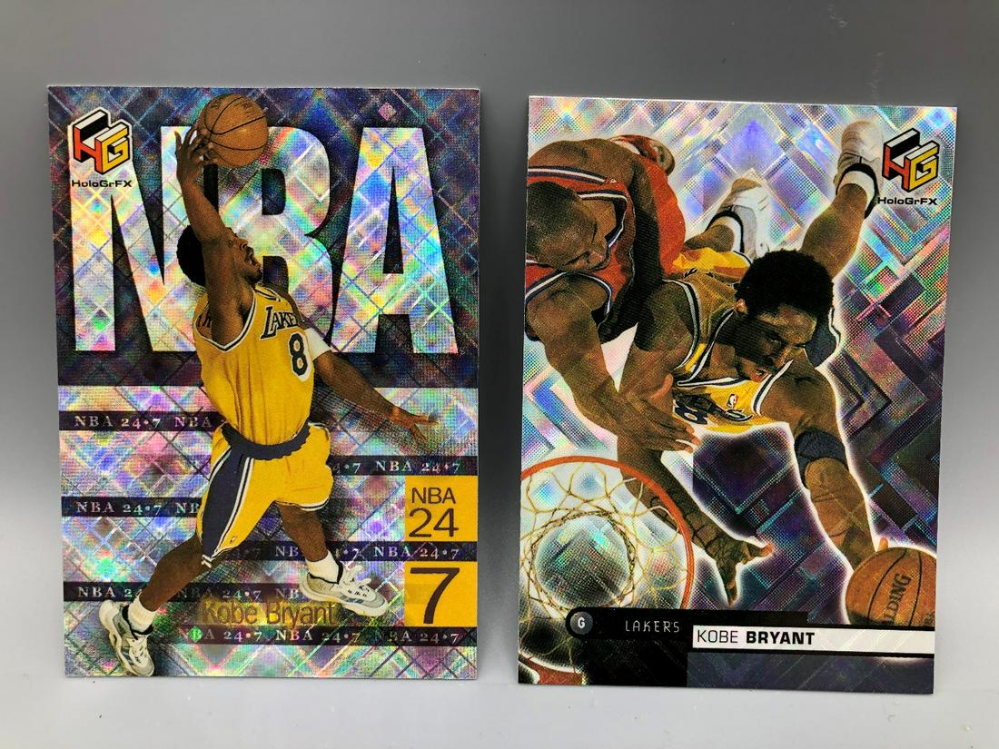1999-00 UD Hologrfx Kobe Bryant Base Card #28 & NBA (1 of 2)