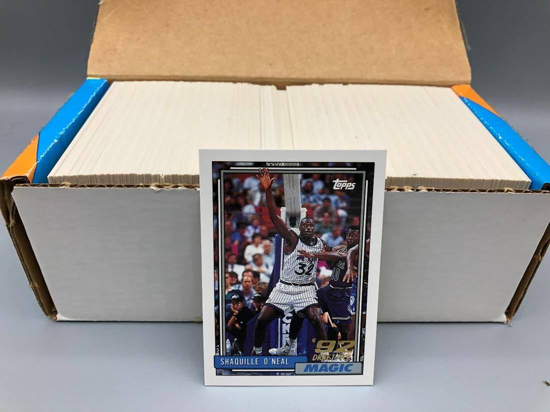 1992-93 Topps Basketball Complete Set - Shaquille (1 of 2)