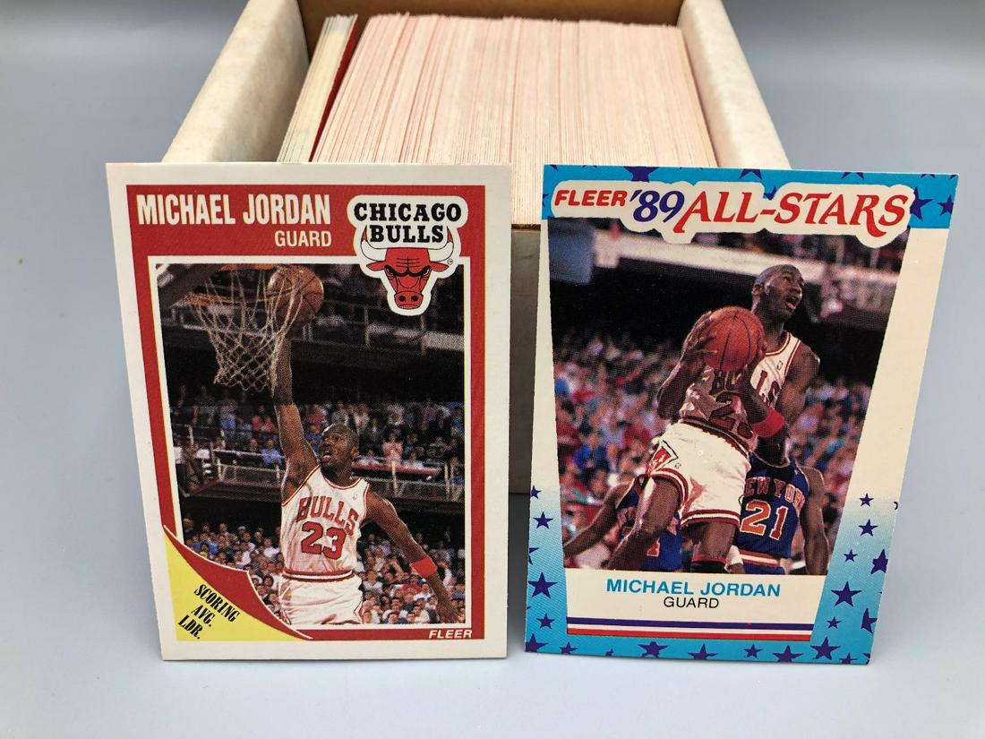 1989-90 Fleer Basketball Complete Set (1 of 2)