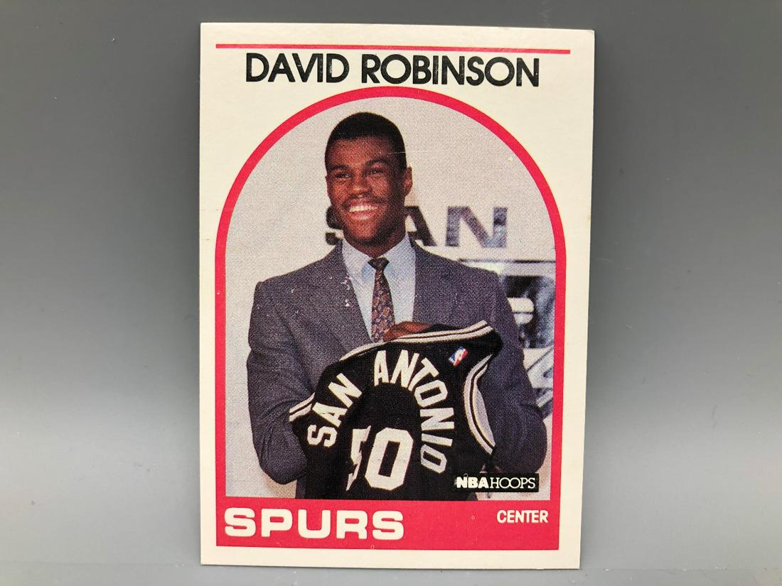 1989-90 Hoops David Robinson RC #138: 1989-90 Hoops David Robinson RC #138