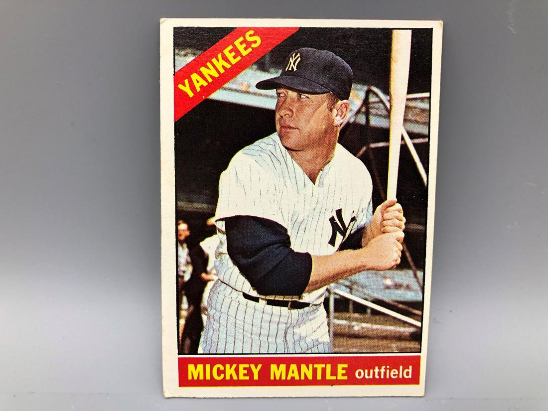 1966 Topps Mickey Mantle #50 (1 of 2)