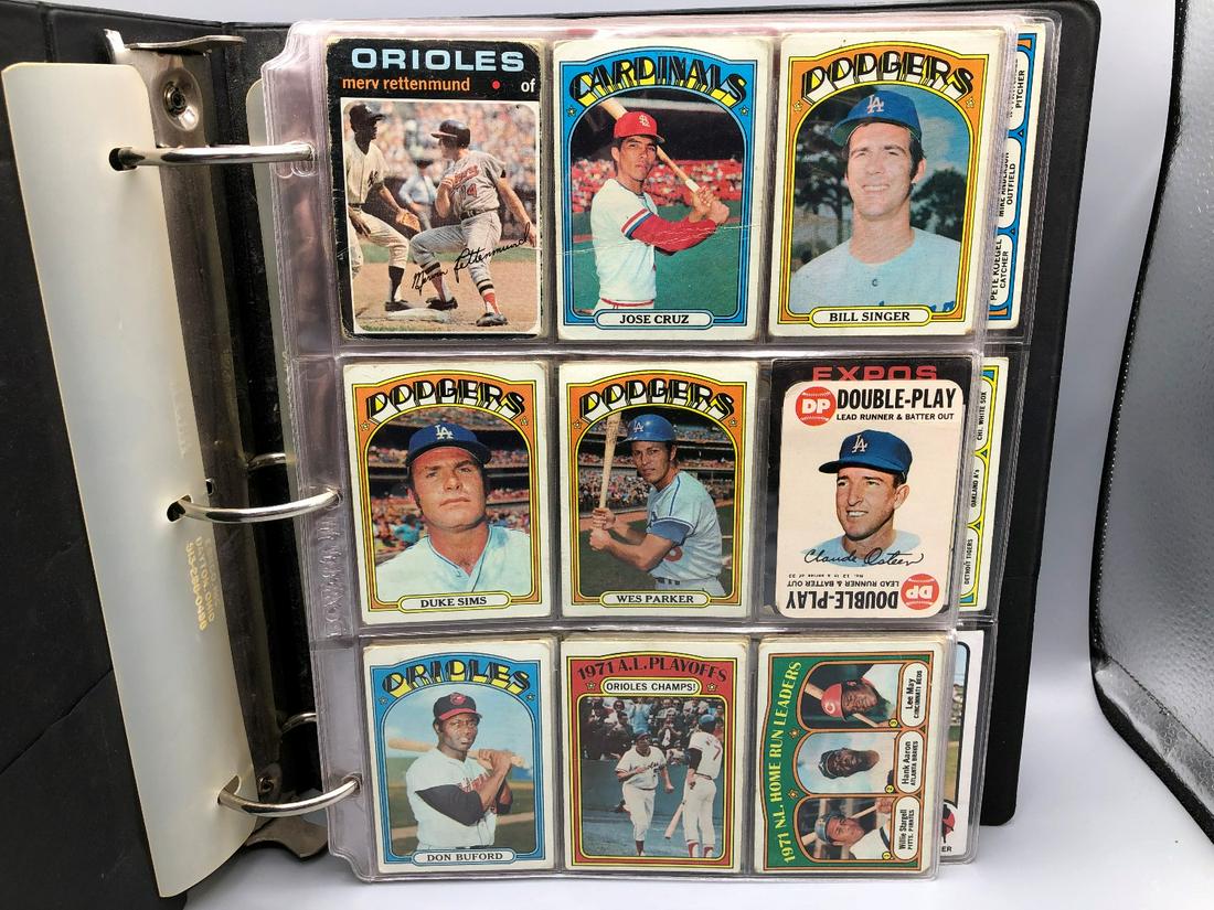Album of 1970's Baseball Cards - 30 Full Pages - (1 of 15)