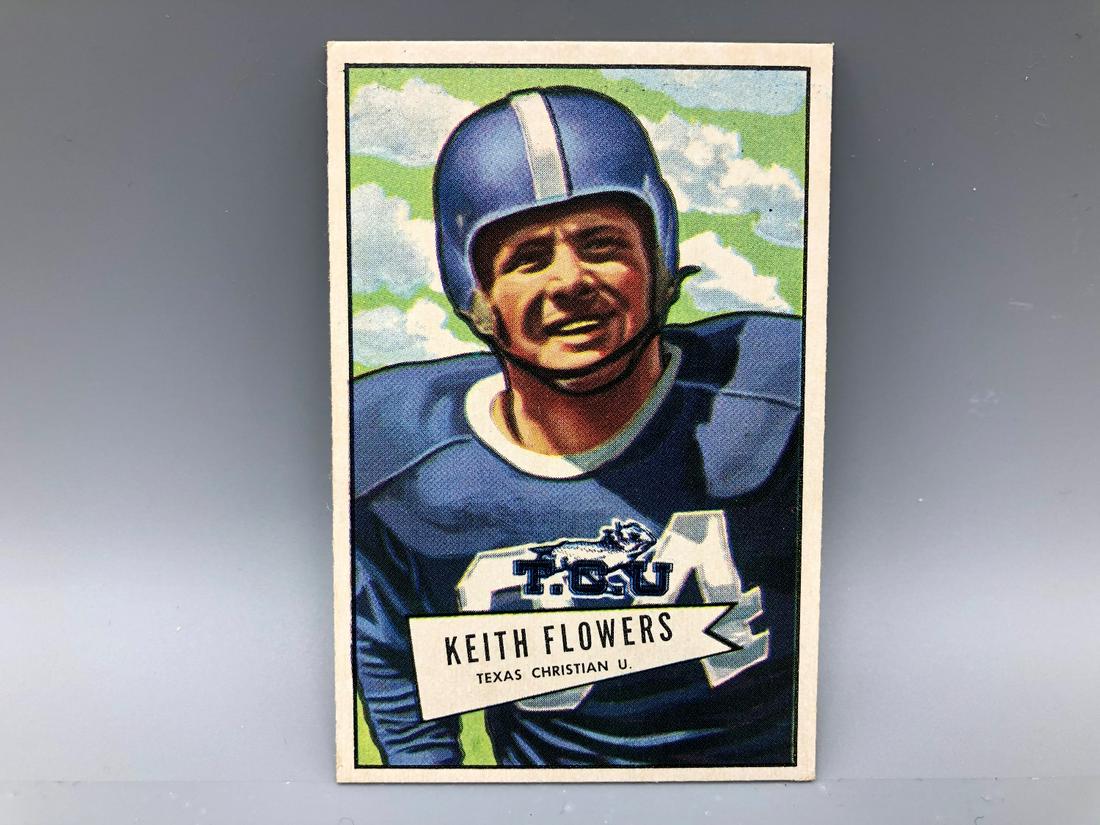 1952 Bowman Small Keith Flowers #115 (1 of 2)