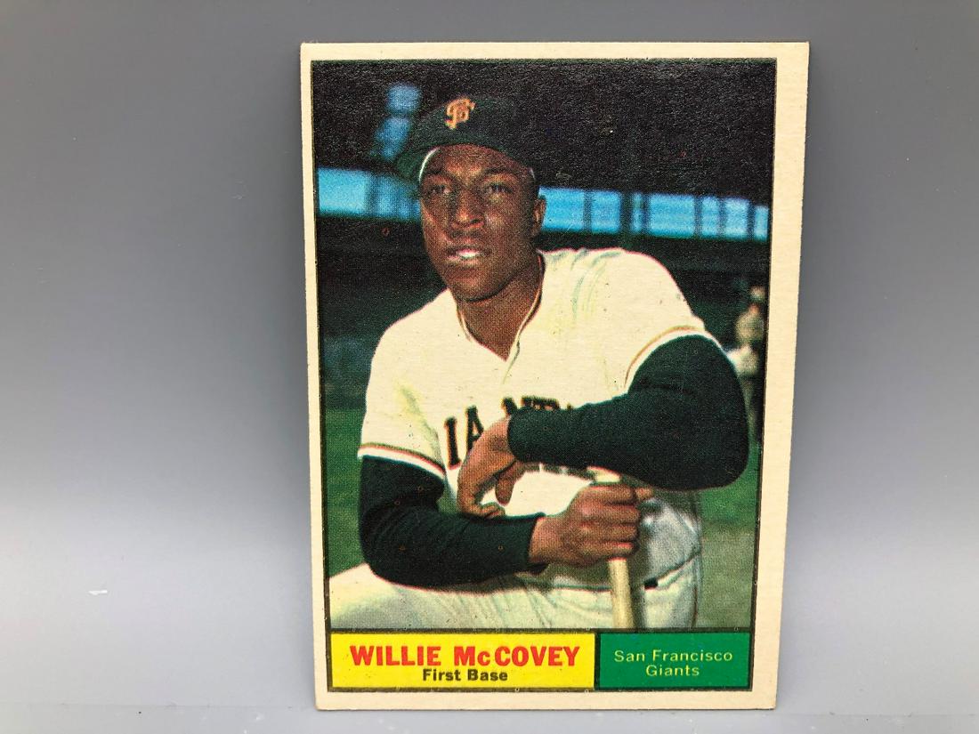 1961 Topps Willie McCovey #517 HOF: 1961 Topps Willie McCovey #517 HOF